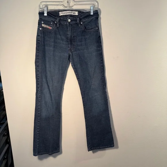 Vintage  2001 Diesel Industry Blue Bootcut Jeans Women's Size 29 Italy - Picture 2 of 15